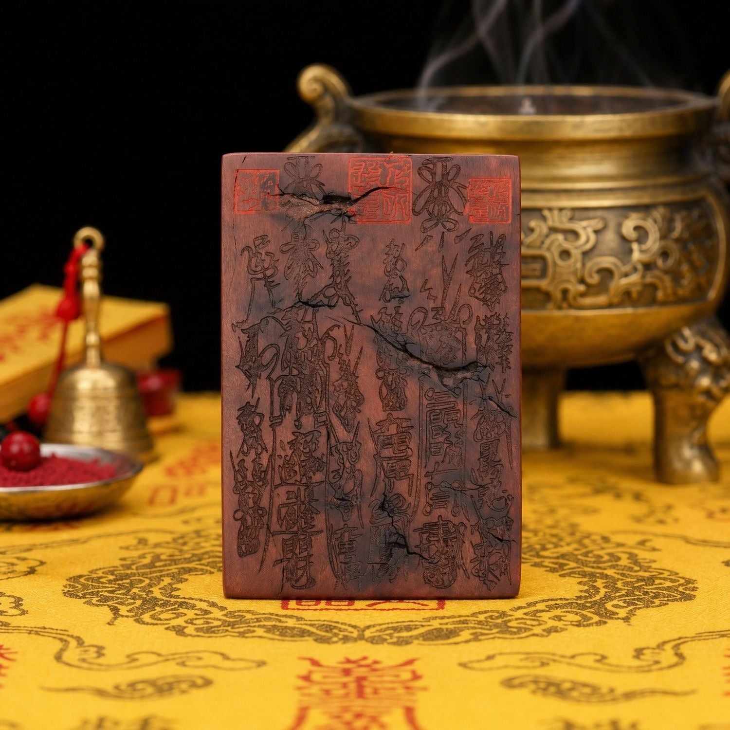 張會長同款雷擊木牌