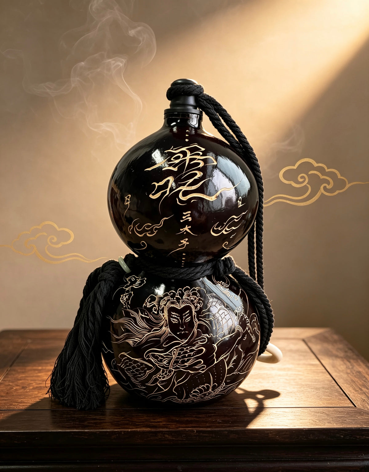 大漆三太子葫蘆